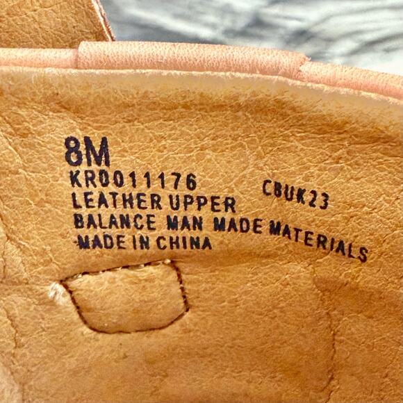 NIB Korks by Kork Ease 8M Fraya Leather Slingback Platform Wedge Sandal - Picture 10 of 11